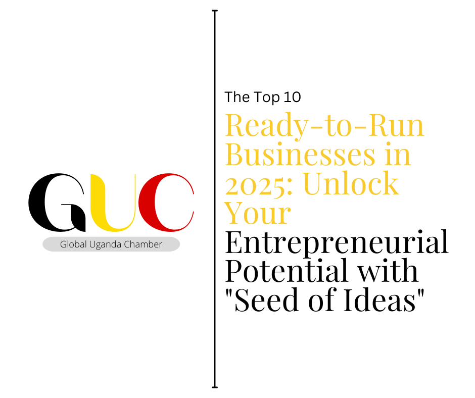 The Top 10 Ready-to-Run Businesses in 2025: Unlock Your Entrepreneurial Potential with "Seed of Ideas" 