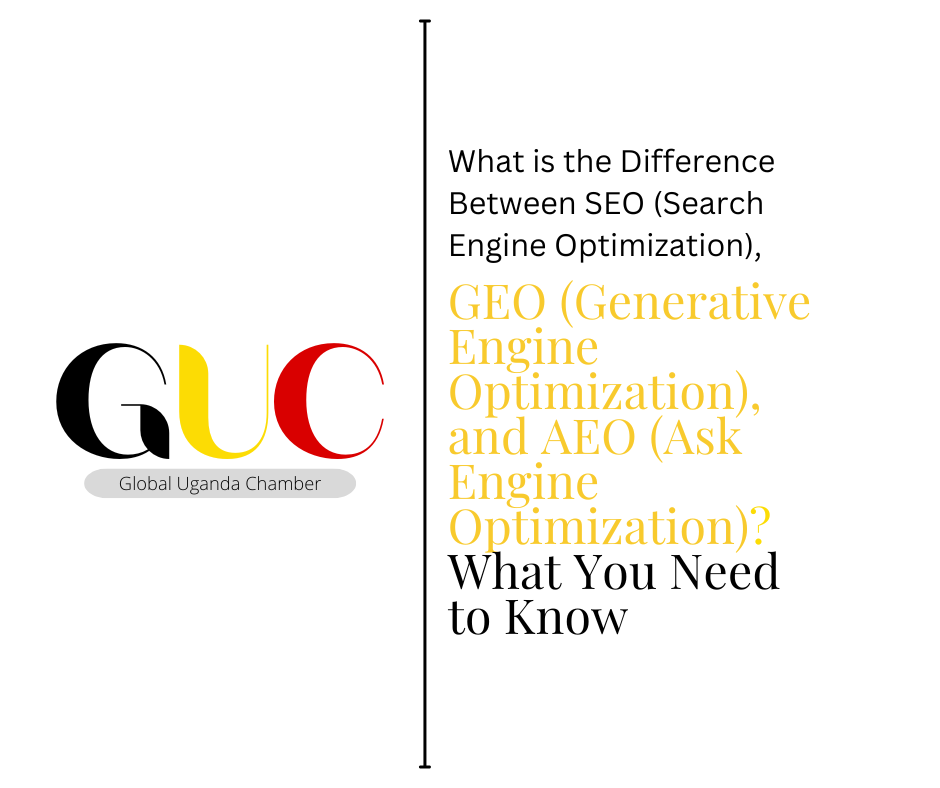 What is the Difference Between SEO (Search Engine Optimization), GEO (Generative Engine Optimization), and AEO (Ask Engine Optimization)? What You Need to Know