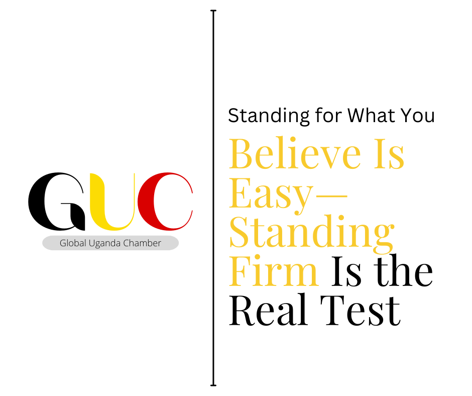 Standing for What You Believe Is Easy—Standing Firm Is the Real Test