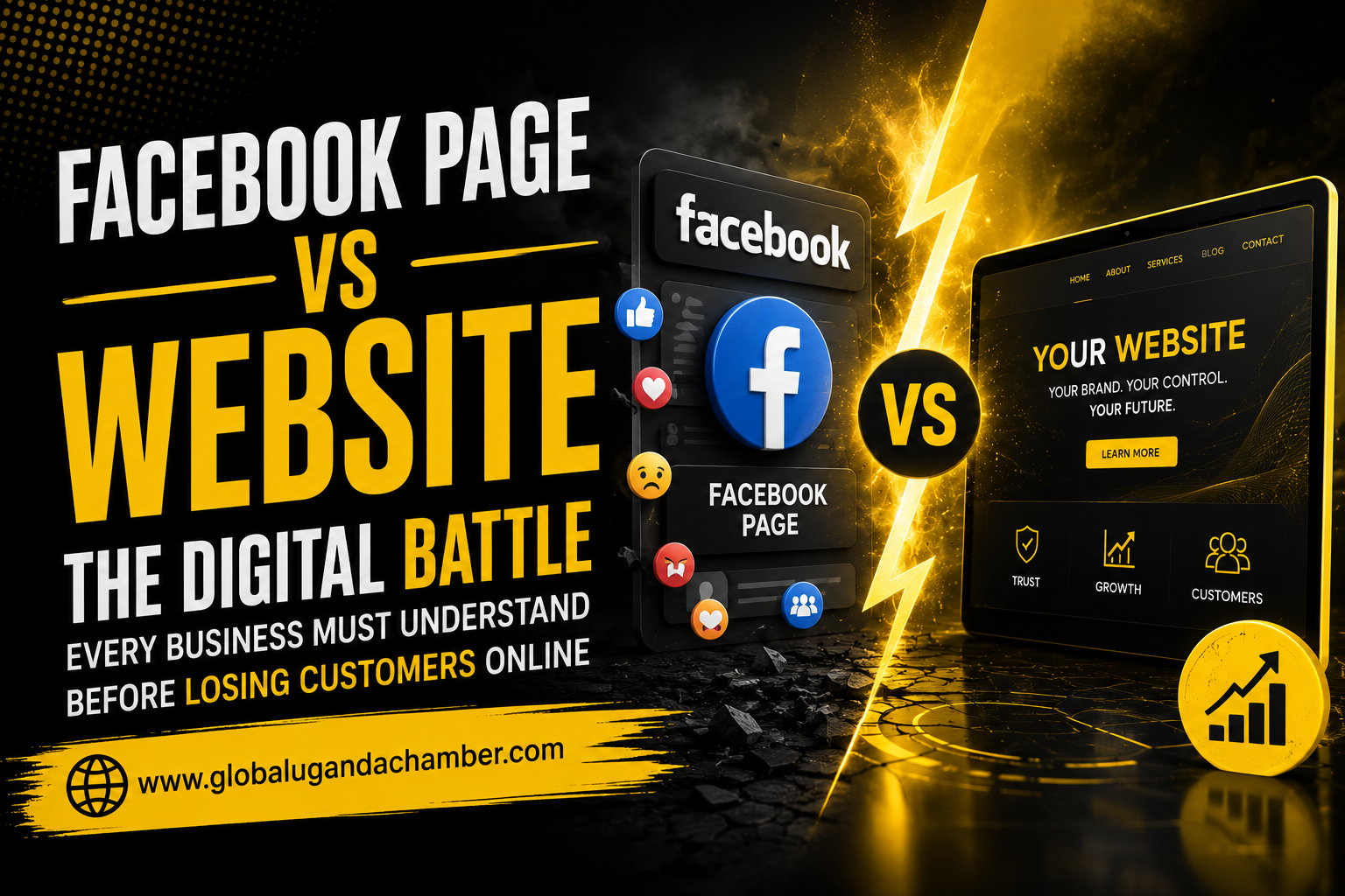 Facebook Page vs Website The Digital Battle Every Business Must Understand Before Losing Customers Online